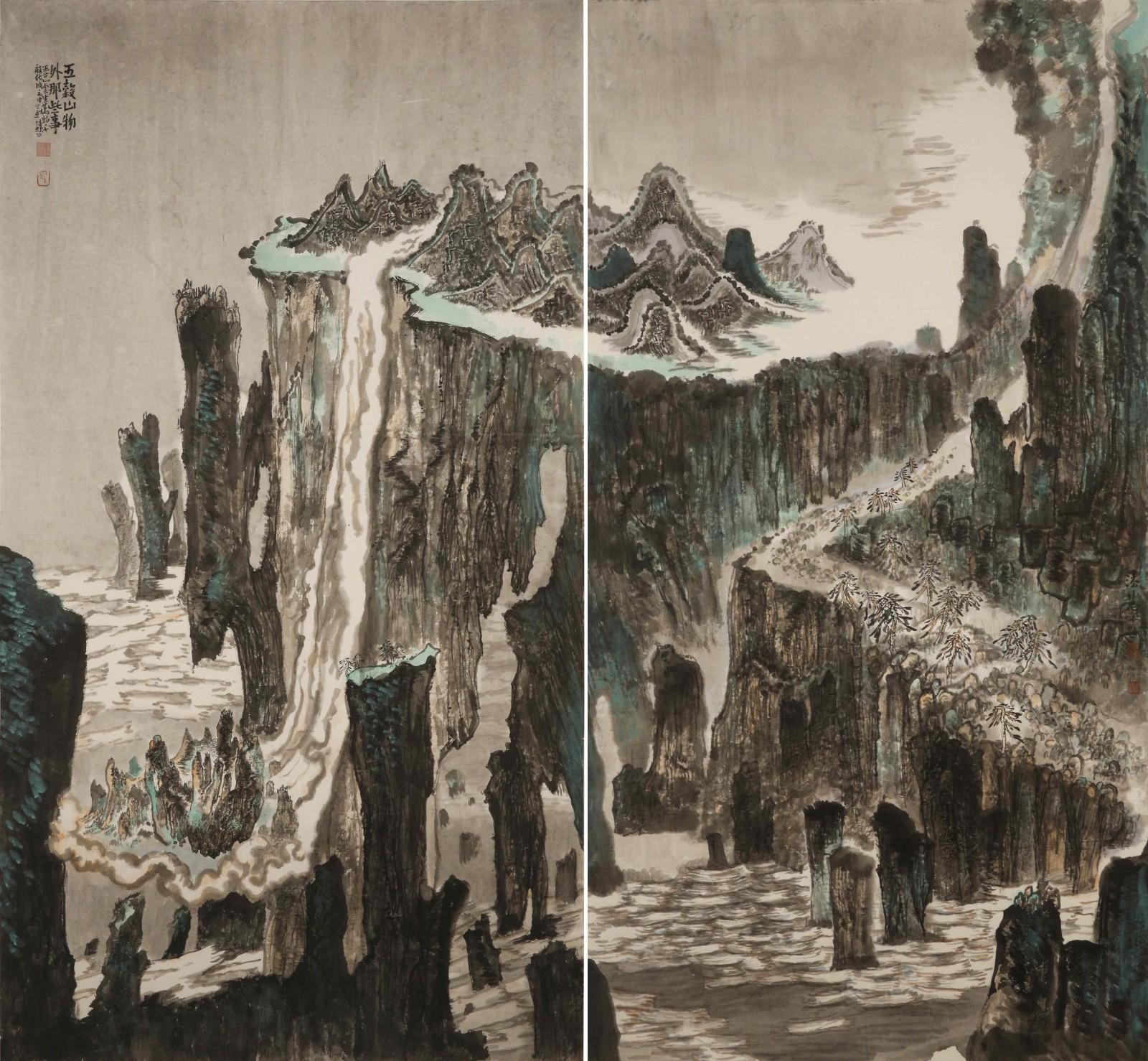 《大云水-它山》（180x180）2016纸本水墨---副本.jpg